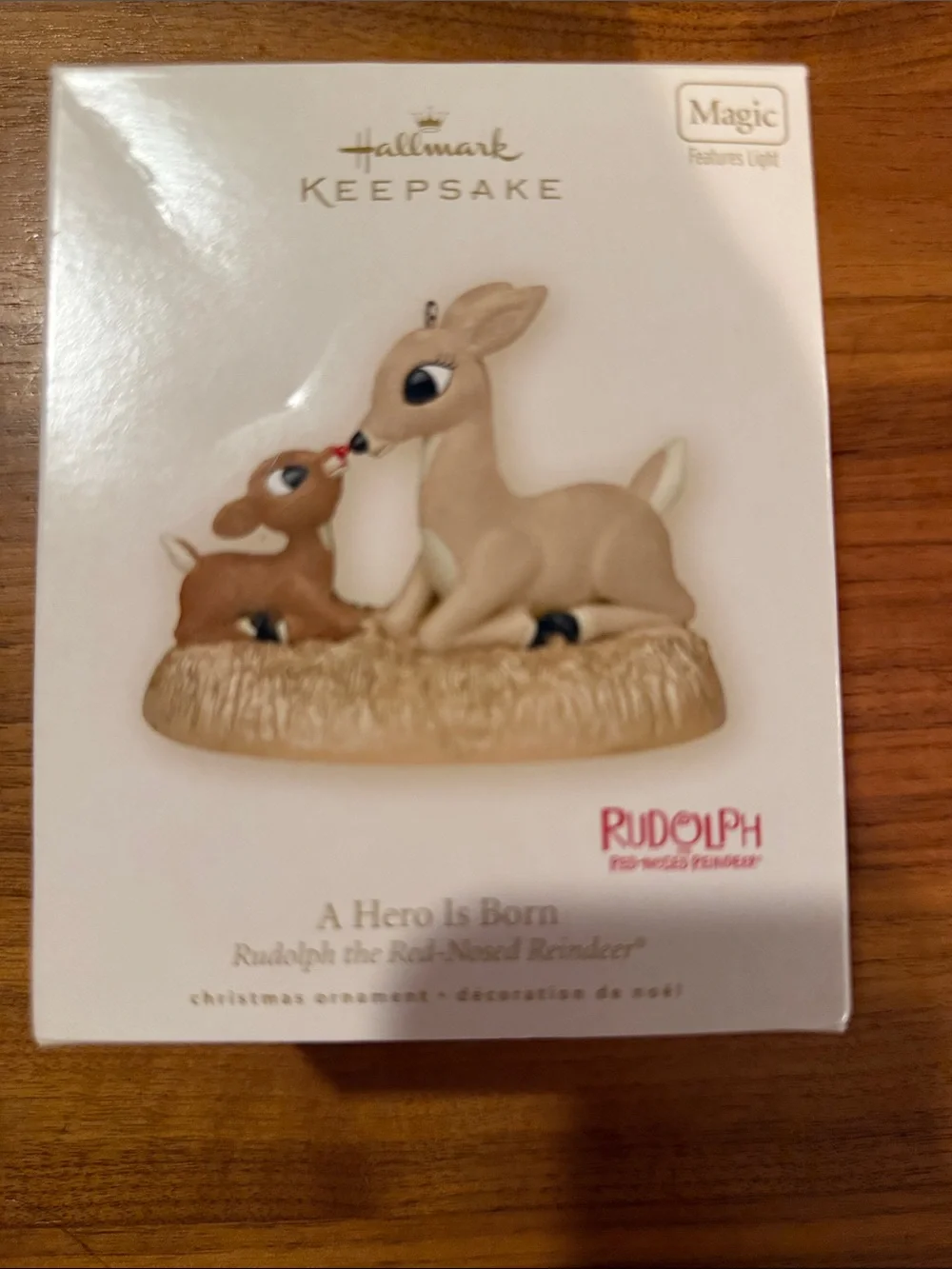 Hallmark keepsake-A Hero is Born - Rudolph Series